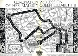 Coronation Procession Route