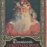 Santa on front cover of 1923 Dennison's Christmas Book