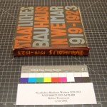 Photo of Bauhaus book before treatment