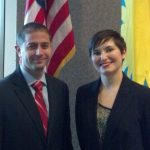 Dave Opkins and Bianca Crowley, Smithsonian Libraries staff