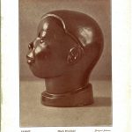1928 Harmon Exhibition Brouchure featuring Sargent Johnson