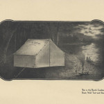 Burch Combination Bed Sheet Tent and Sleeping Bag from a circa 1908 F. J. Burch & Co. trade catalog
