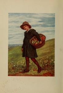 "Off to the Village" by Kate Greenaway. 