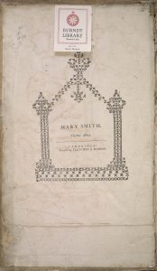 Mary Smith's personal bookplate