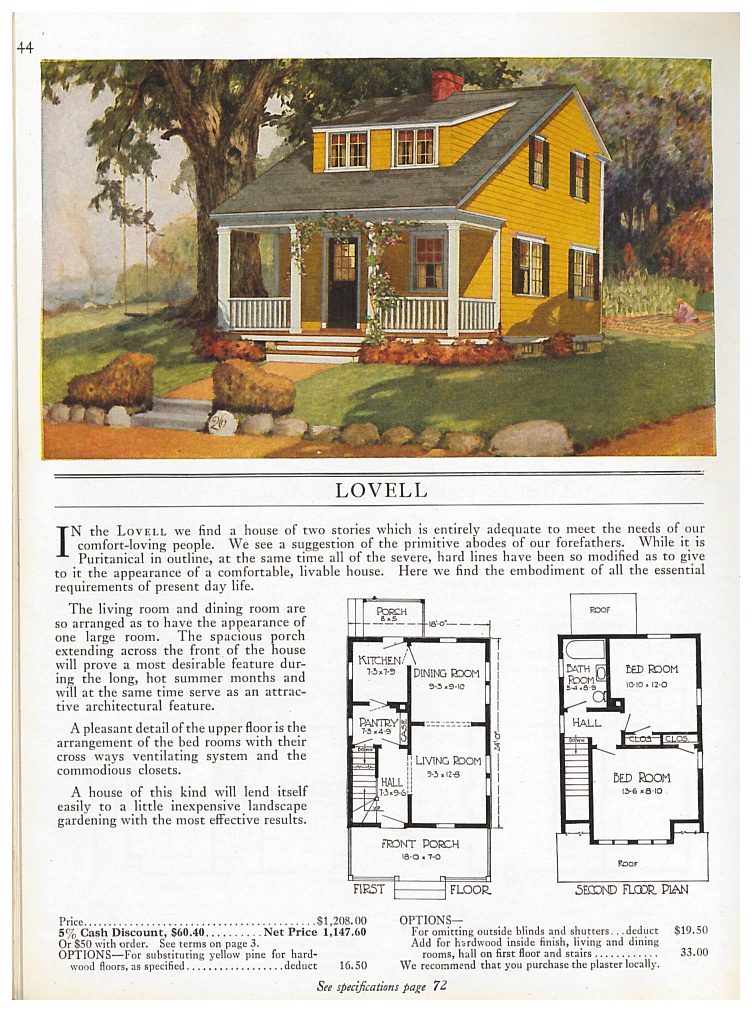 two story Sterling Cut-To-Fit Home called the Lovell