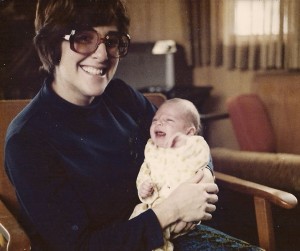 Rollyn Krichbaum and her son Steven.