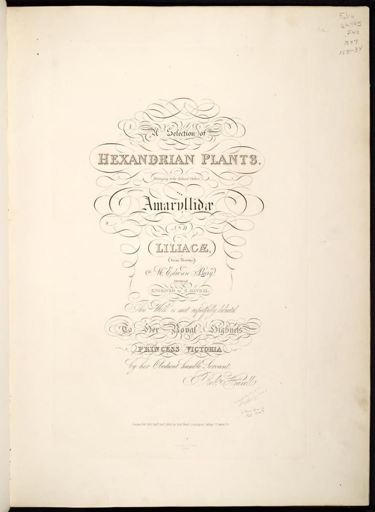 Title page (Biodiversity Heritage Library, contributed by the Missouri Botanical Garden, Peter H. Raven Library)