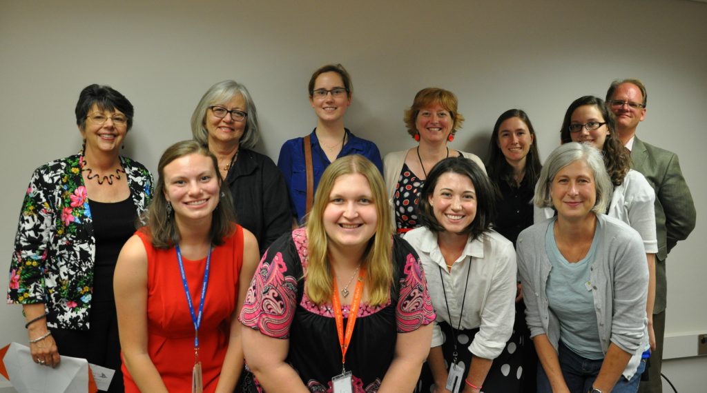 Summer 2014 Interns with the Smithsonian Libraries Executive Committee 