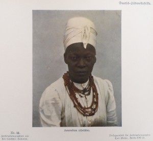 German Southwest Africa: A Christian Herero woman.