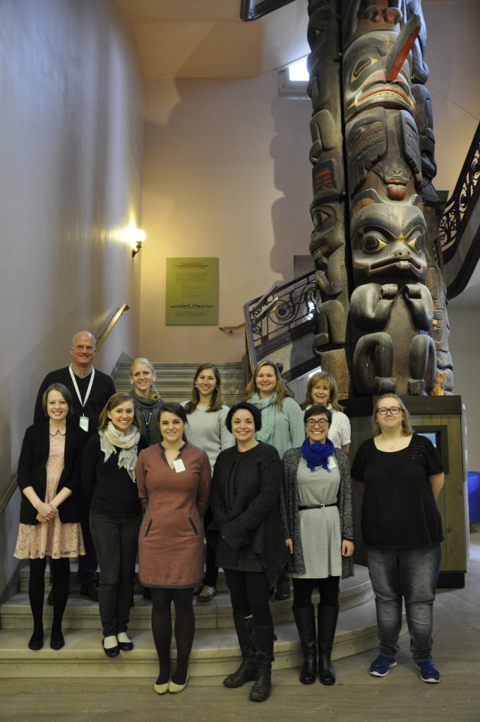 UK students with their supervisors. 