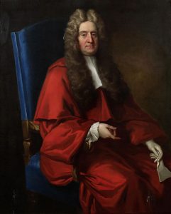 Portrait of Sir Joseph Jekyll, Sergeant at Law. Oil painting of 1715 privately owned (photograph from Wikimedia Commons)