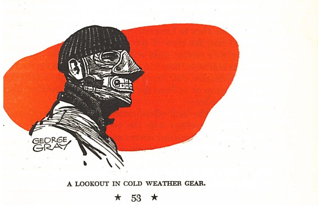 Cold weather face mask. Foley Jr., Sinbad of the Coast Guard, 53.