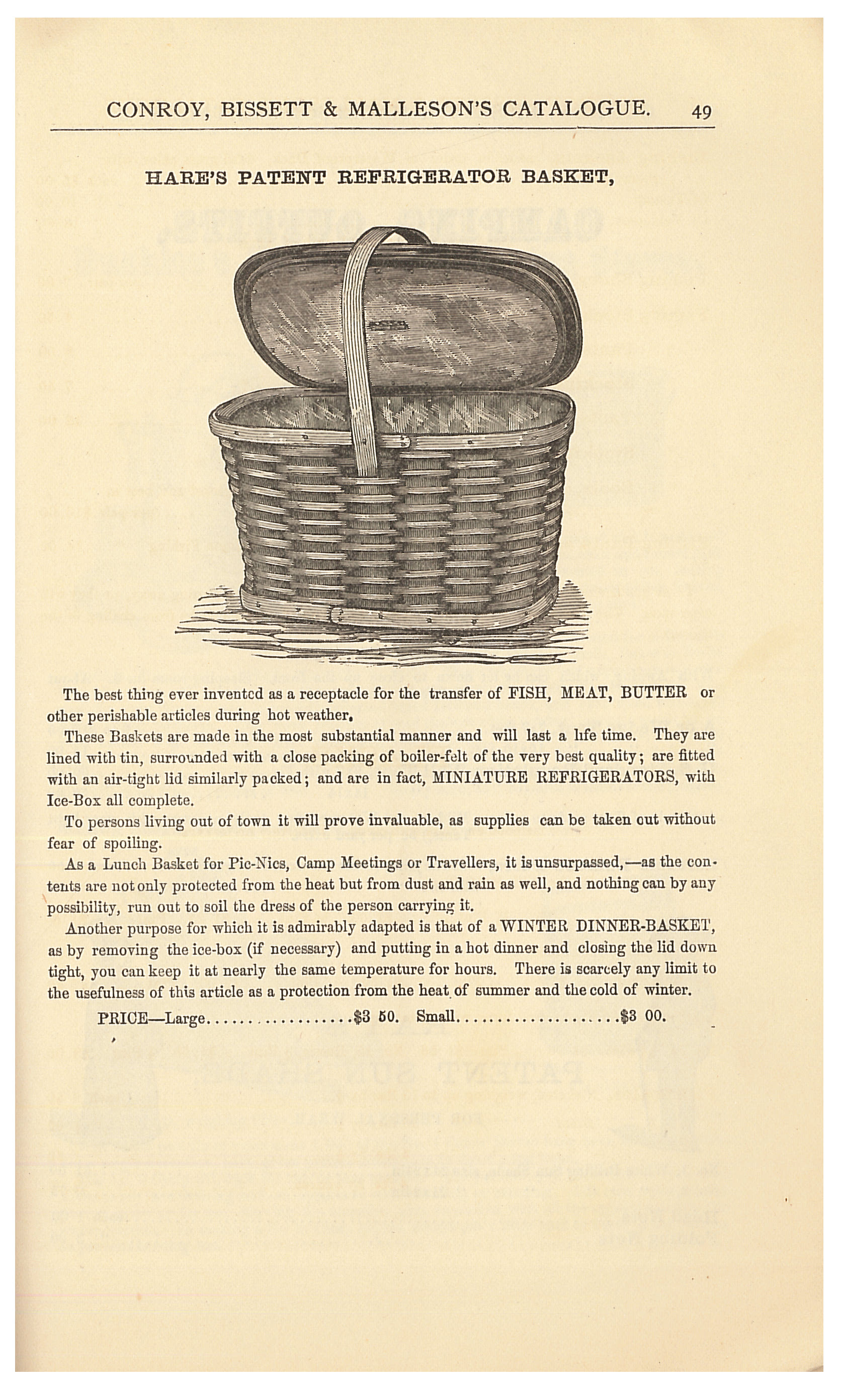 Staying cool for a 19th Century picnic – Smithsonian Libraries and Archives  / Unbound