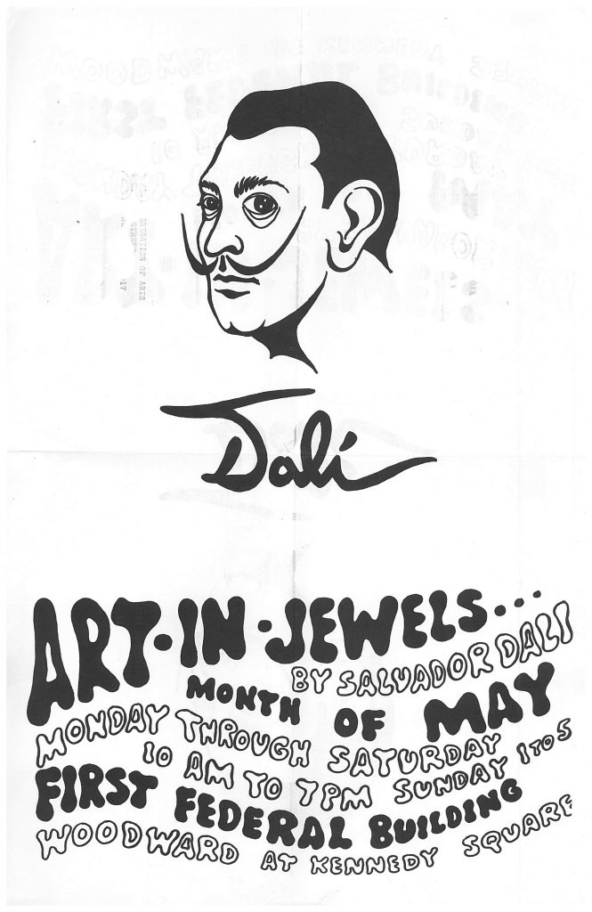 Poster sent to the American Federation of the Arts in April 1969—AAPG