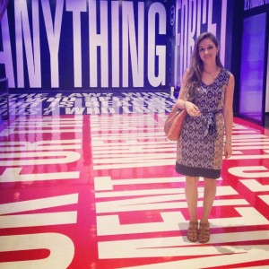 Pictured in the Belief + Doubt installation by Barbara Kruger at the Hirshhorn Museum  