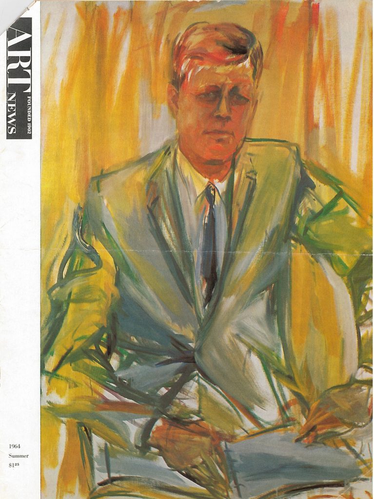 Cover of Art News Magazine, Summer 1964 issue-- AAPG 