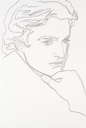 Andy Warhol (1928–1987) Jamie Wyeth Graphite on paper, 1976 National Portrait Gallery, Smithsonian Institution © 2001 Andy Warhol Foundation for the Visual Arts / ARS, New York