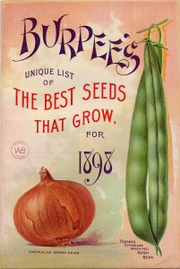 Burpee Seed Catalog 1898