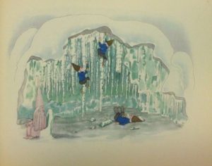 Gnomes Climbing Icicles