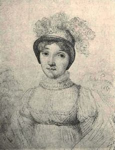 Portrait of Sophie Blanchard