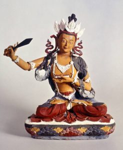 Figure of a diety from Bhutan