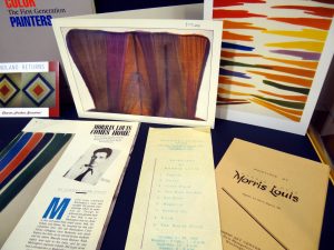 Morris Louis ephemera from "Hard-edged, Bright Color"