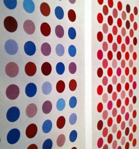 Thomas Downing's examples of grids and dots