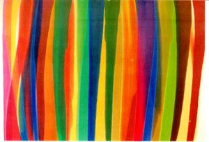 Morris Louis' "Beth Aleph" (Indiana University Art Museum)