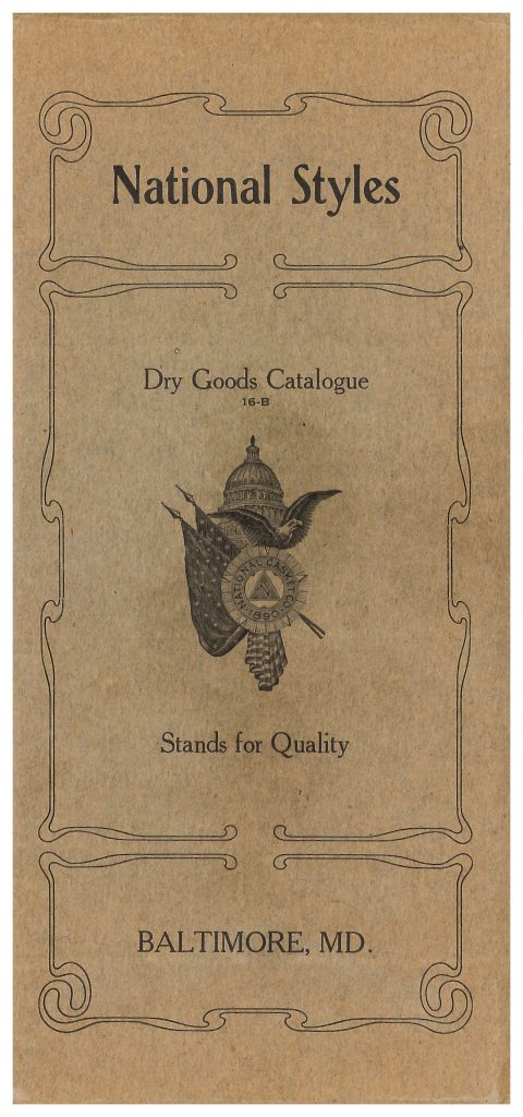 front cover of National Casket Co. trade catalog