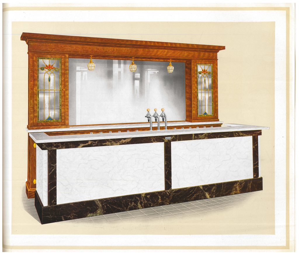 Omaha Design Soda Fountain Counter and Backbar