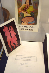 Marshall Glasier ephemera from “Igniting Artistic Consciousness”
