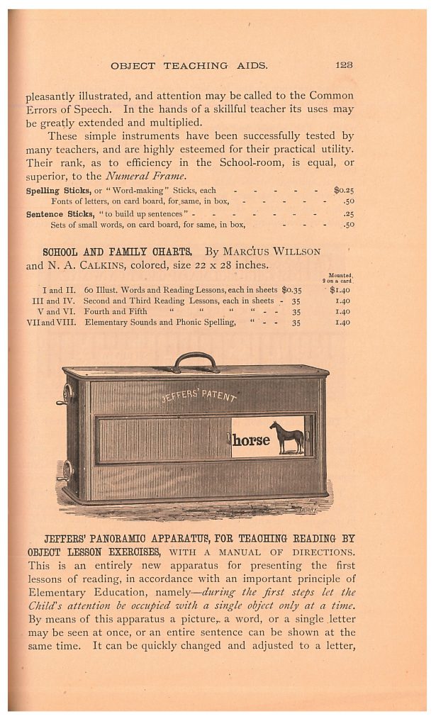 Jeffers' Panoramic Apparatus teaching aid