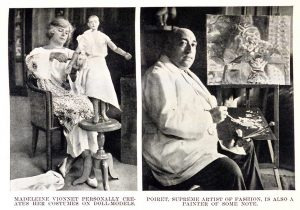 Thérèse Bonney photographs of couturier Madeleine Vionnet and fashion designer and illustrator Paul Poiret.