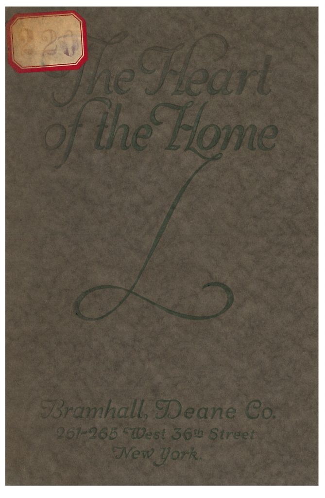 front cover of Heart of the Home trade catalog