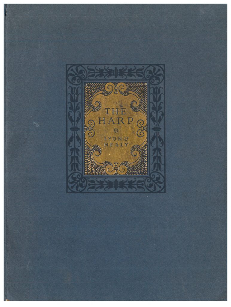 front cover of Lyon & Healy Harp trade catalog