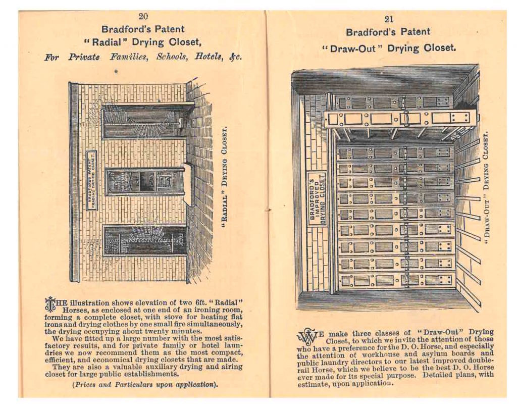 two drying closets