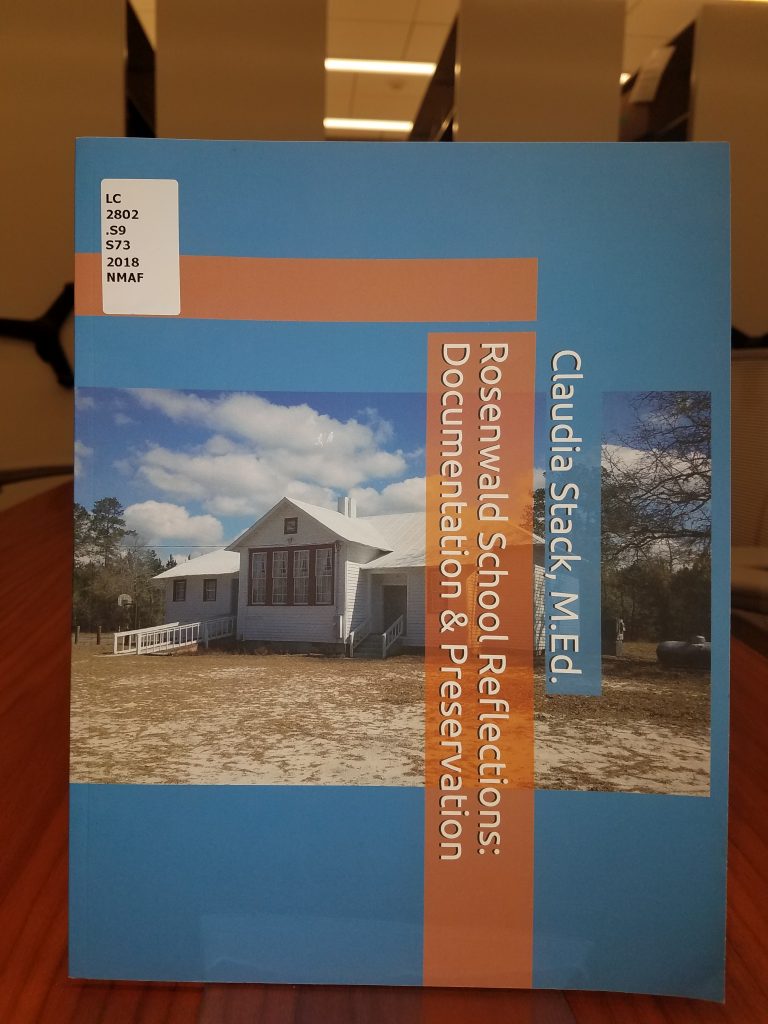 Cover of book, "Rosenwald school reflections : documentation & preservation"