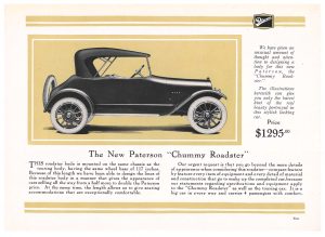 Paterson "Chummy Roadster"