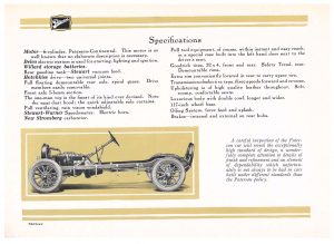 specifications of the Paterson Six car