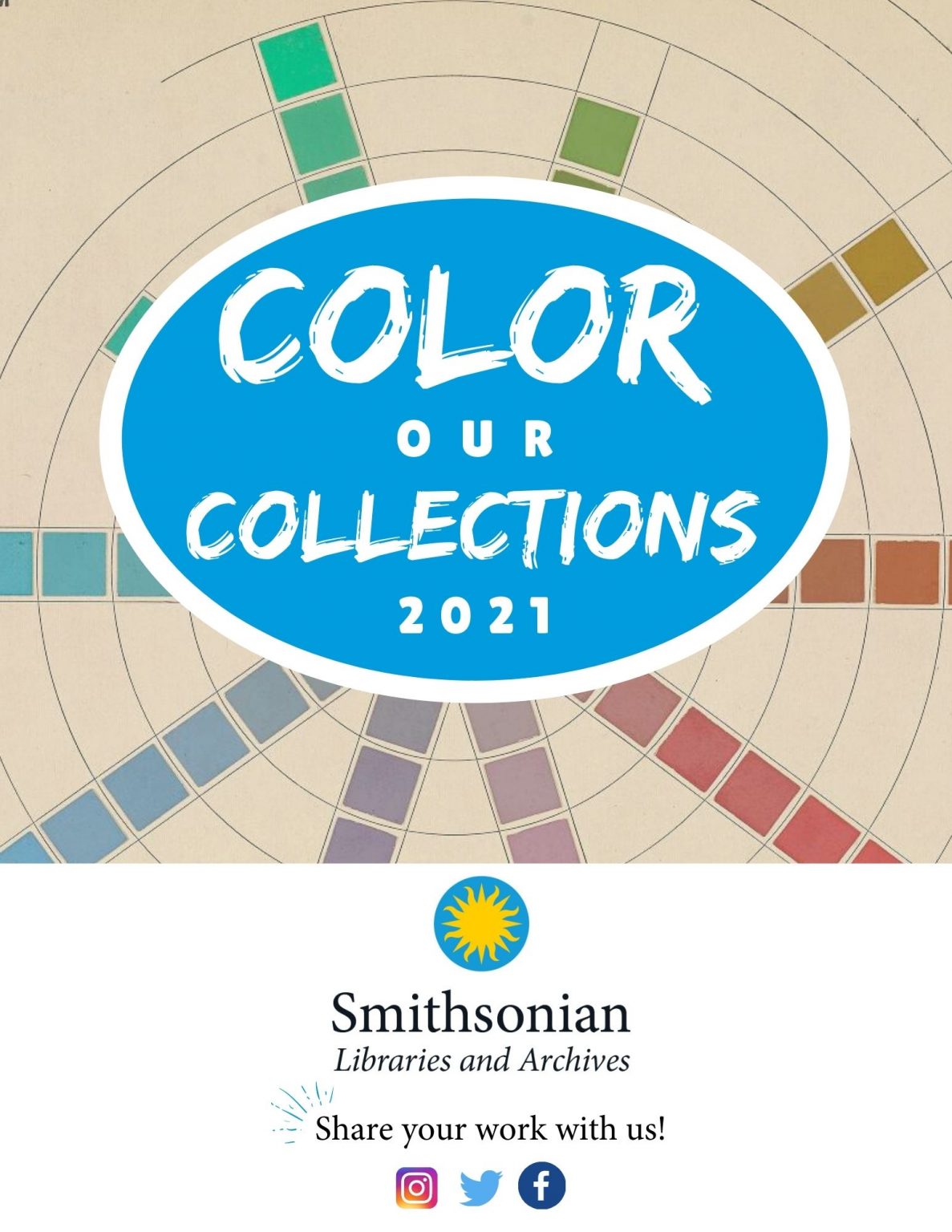 Color Our Collections for 2021 Smithsonian Libraries / Unbound