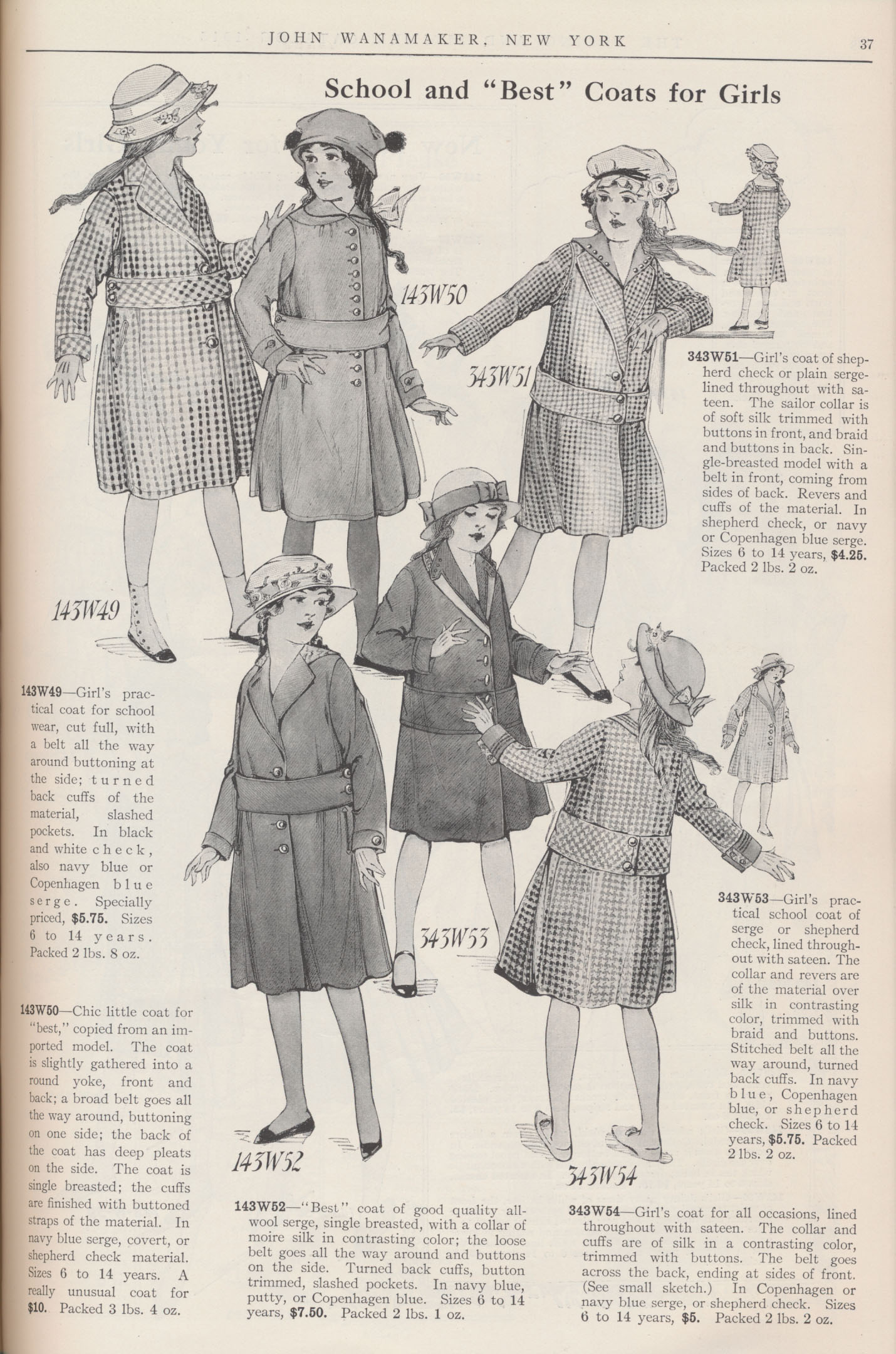 New School Year, New Clothes, 1915 Style – Smithsonian Libraries and  Archives / Unbound