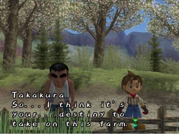 video game screenshot, Harvest Moon: A Wonderful Life 